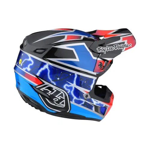 Troy Lee Designs SE5 Composite Helmet (Lightning Blue)