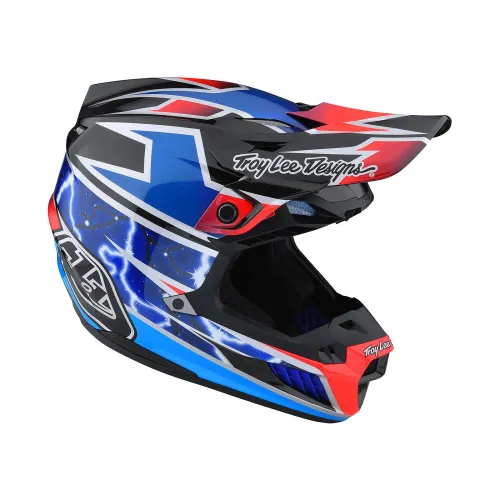 Troy Lee Designs SE5 Composite Helmet (Lightning Blue)