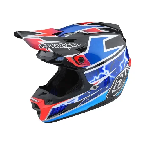 Troy Lee Designs SE5 Composite Helmet (Lightning Blue)