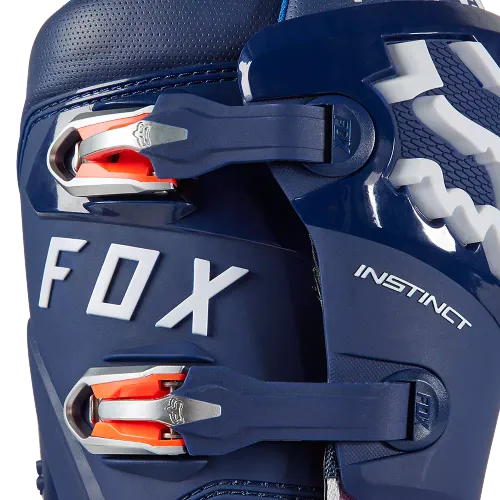 Fox Racing Instinct Ryvr LE Boots (White/Navy)  30408-139