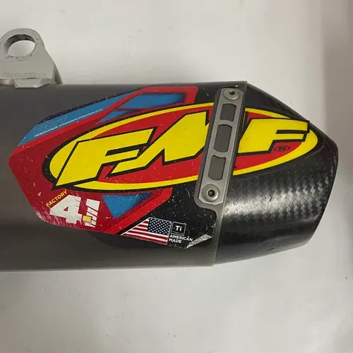 USED FMF 4.1 TITANIUM SILENCER KTM
