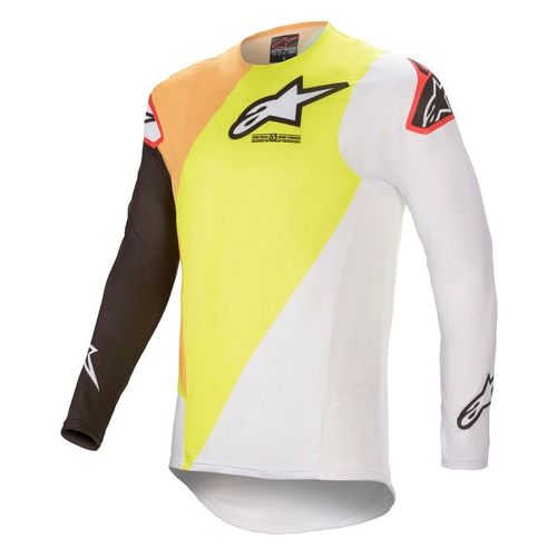 ALPINESTARS SUPERTECH BLAZE YLW WHT 3760421-552-S