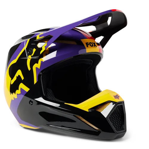 FOX RACING YOUTH V1 XPOZR HELMET - MULTI COLOR - 30264-922-Y