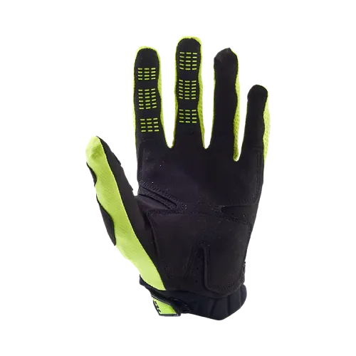Fox Racing Pawtector Gloves (Black/Yellow)