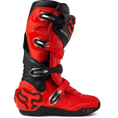 Fox Racing Motion Boots (Fluorescent Red)