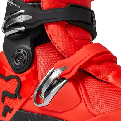 Fox Moto レッドバイクブーツ Fox Racing Motion Boots (Fluorescent Red) 29682-110-