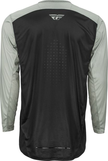 FLY RACING LITE JERSEY - BLACK/GREY - ADULT SIZES - ON SALE!