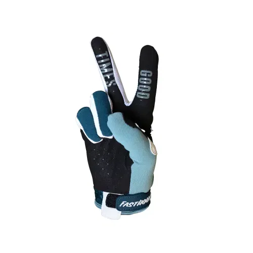 Fasthouse Youth Speed Style Legacy Glove, Indigo/Black