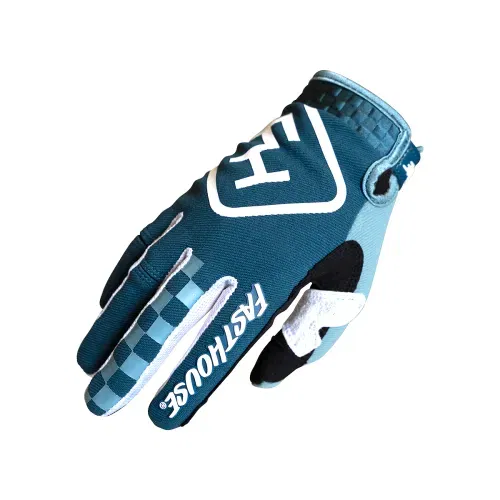 Fasthouse Youth Speed Style Legacy Glove, Indigo/Black