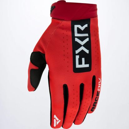 FXR RACING YOUTH REFLEX MX GLOVE (RED/BLACK) YOUTH LARGE