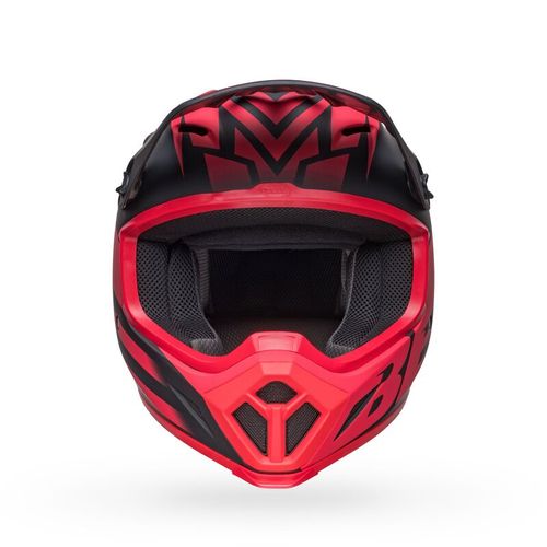 Bell MX-9 MIPS Helmet - Disrupt Matte Black/Red