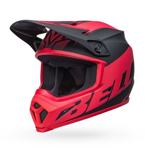 Bell MX-9 MIPS Helmet - Disrupt Matte Black/Red - SIZE X-LARGE - 7136319