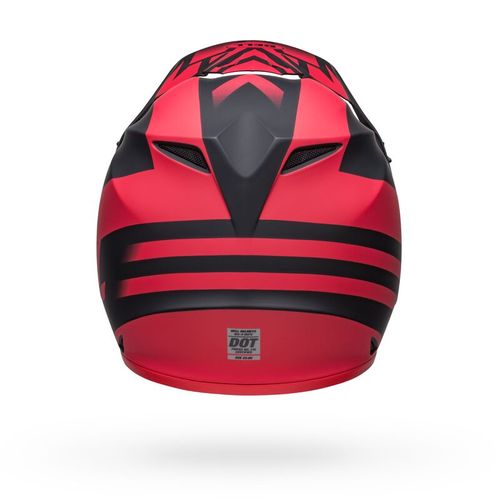 Bell MX-9 MIPS Helmet - Disrupt Matte Black/Red