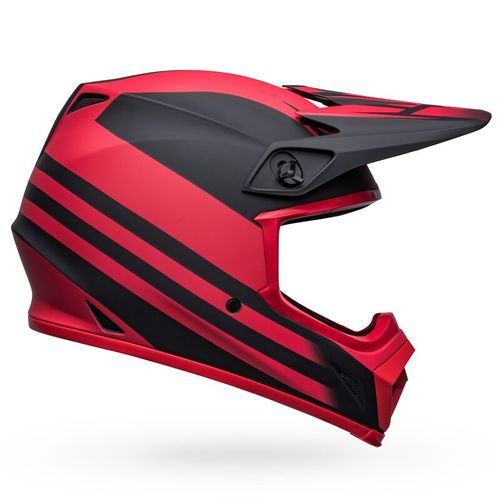 Bell MX-9 MIPS Helmet - Disrupt Matte Black/Red