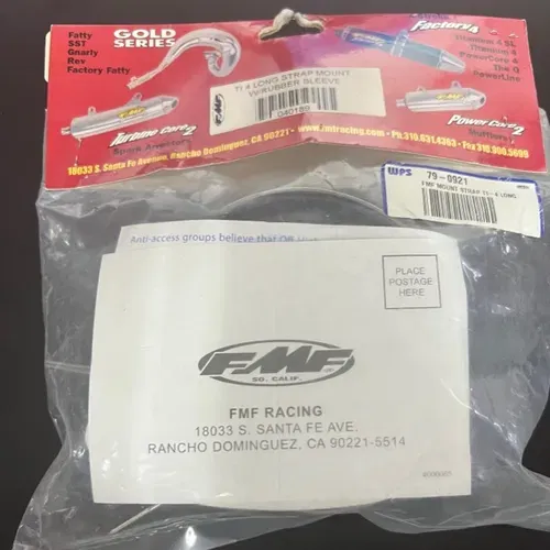 FMF Racing Long Strap Mount w/ Rubber Sleeve - 79-0921