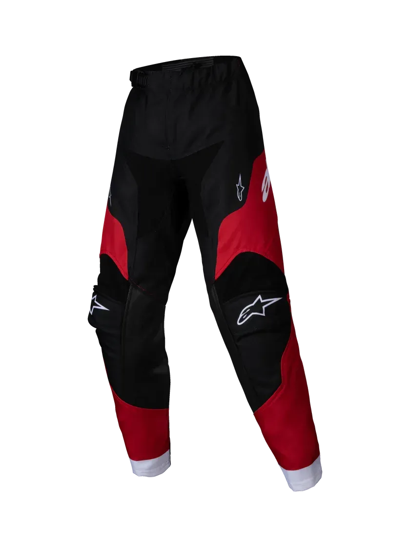 ALPINESTARS KIDS RACER VEIL PANTS - BLACK BRIGHT RED - 3710125-1303-X