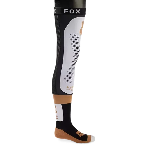Fox Racing Flexair Knee Brace Socks (Black/White)