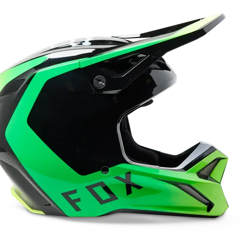 Fox Racing V1 Dpth Helmet - Black - Adult 2XL - 29665-001-2X