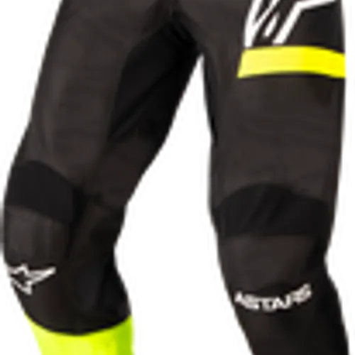 ALPINESTARS FLUID CHASER PANTS BLACK/YELLOW FLUO  ADULT SIZES