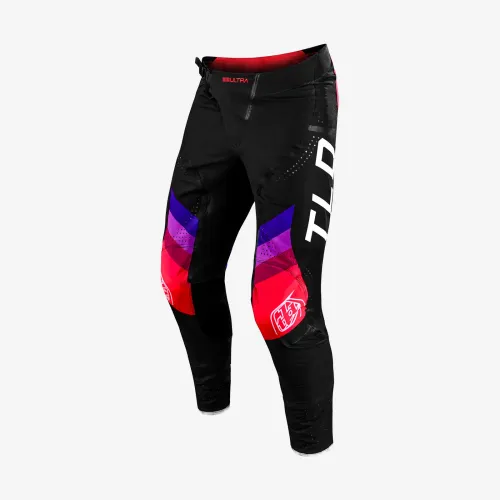 Troy Lee Designs SE Ultra Pant Reverb (Black/Glo Red)