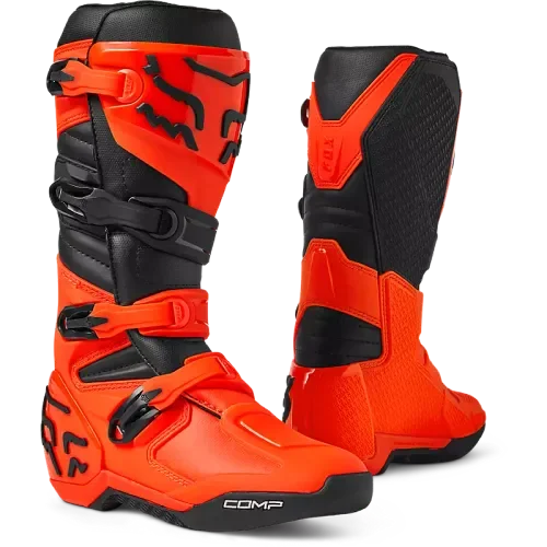Fox Racing Comp Boots (Fluorescent Orange)