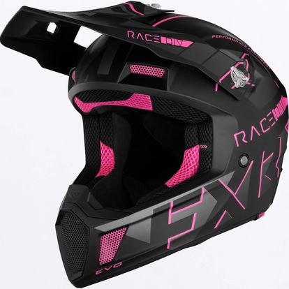 FXR Clutch Evo Helmet - Electric Pink