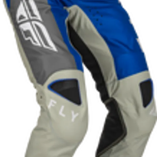 FLY RACING KINETIC JET PANTS BLUE/GREY/WHITE  ADULT SIZES
