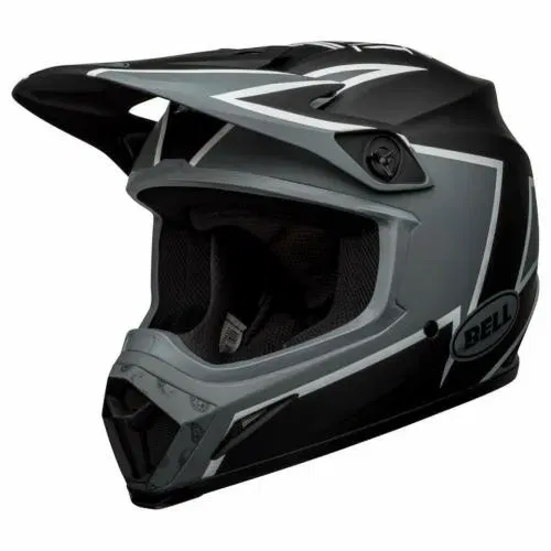 Bell MX-9 MIPS Helmet - Twitch Matte Black/Gray/White - SIZE MEDIUM - 7131640