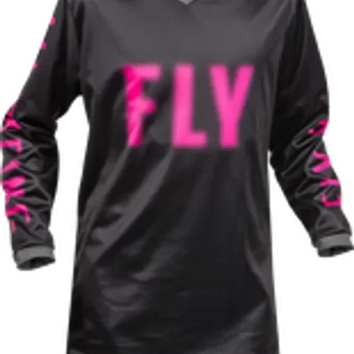 FLY RACING YOUTH F-16 JERSEY BLACK/PINK YOUTH SIZES