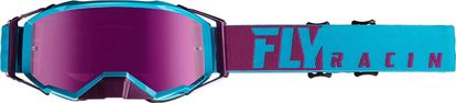 FLY Zone Pro Goggle Purple/Light Blue W/Pink Mirror LENS