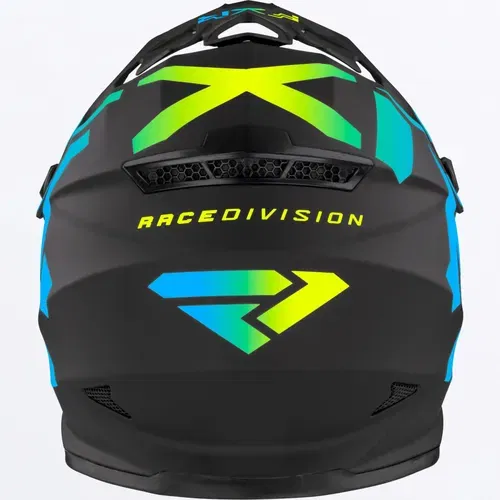 FXR Youth Legion Helmet - Black/Blue/Hi-Vis - 220640-1040-