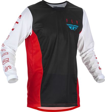 FLY RACING KINETIC MESH JERSEY - RED/WHITE/BLUE - ON SALE!!