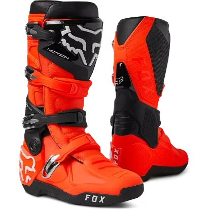 Fox Racing Motion Boots (Fluorescent Orange)  29682-824-
