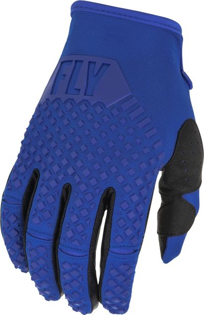 FLY RACING YOUTH KINETIC GLOVES - BLUE - YOUTH SIZES