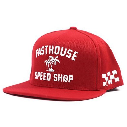 FASTHOUSE ALKYD HAT - RED 3260-1140-00