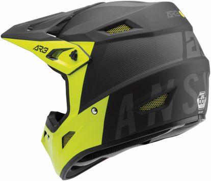 ANSWER RACING AR3 PHANTOM HELMET - HYPER ACID/BLACK