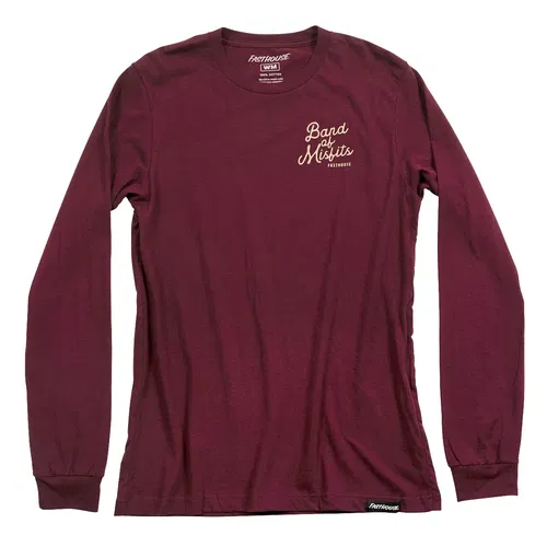 Fasthouse Revival Long Sleeve Women's Tee (Maroon) 