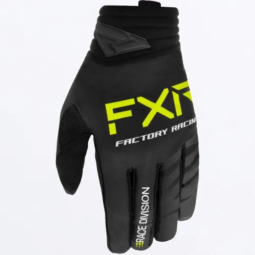 FXR Prime MX Glove (Black/Hi-Vis)