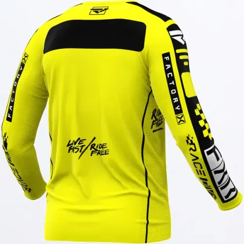 FXR PODIUM GLADIATOR MX JERSEY Yellow/Black ADULT SIZES 