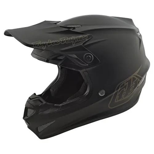 Troy Lee Designs Youth GP Helmet (Mono Black) (Medium)
