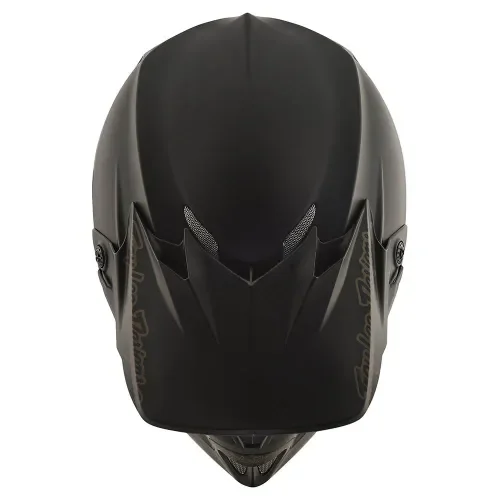 Troy Lee Designs Youth GP Helmet (Mono Black) (Large)
