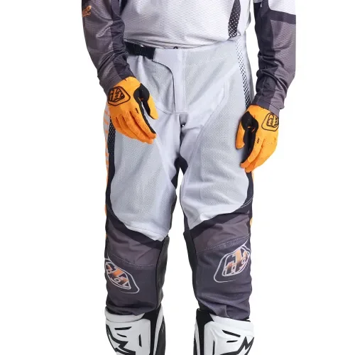 Troy Lee Designs GP Pro Air Pant Bands (Gray/Neo Orange)