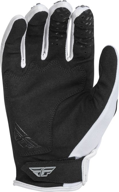 Fly Racing Kinetic Gloves - White - Adult 3XL - 375-4123X