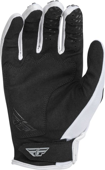FLY RACING KINETIC GLOVES - WHITE