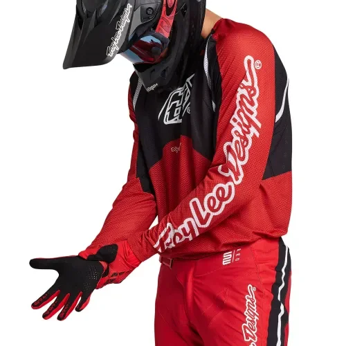 Troy Lee Designs SE Pro Air Jersey Pinned (Red)
