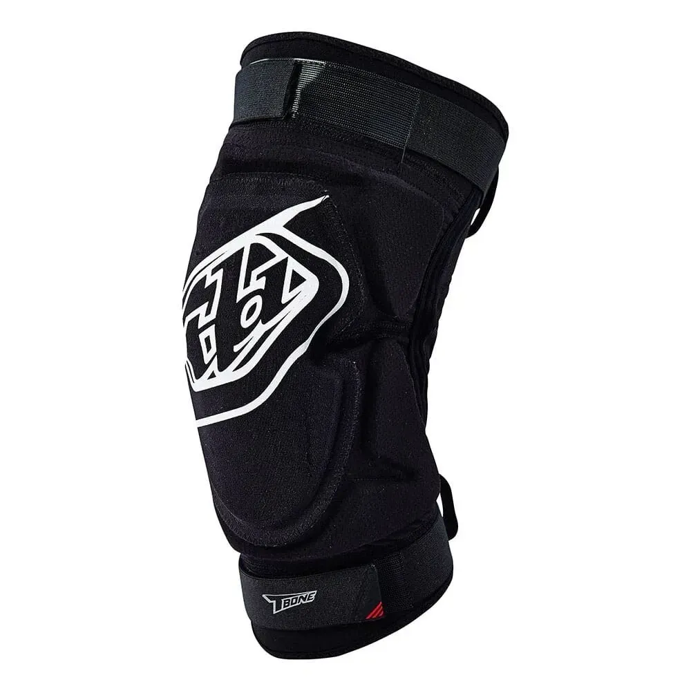 Troy Lee Designs T-Bone Knee Guard - Solid Black - XS/Small