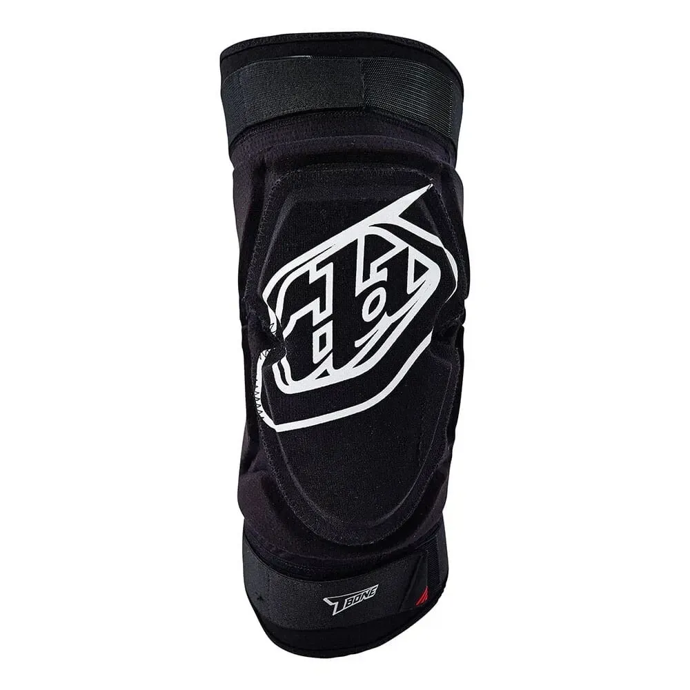 Troy Lee Designs T-Bone Knee Guard - Solid Black - XS/Small
