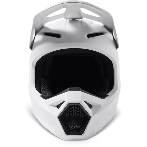 FOX RACING V1 SOLID DOT/ECE HELMET [MATTE WHITE] 29669-067-
