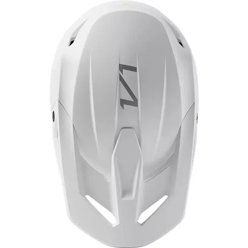 FOX RACING V1 SOLID DOT/ECE HELMET [MATTE WHITE] 29669-067-