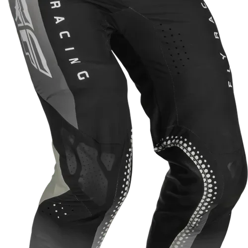 FLY RACING YOUTH LITE PANTS (BLACK/GREY) YOUTH SIZES
